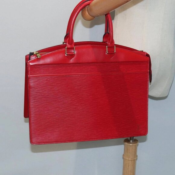 LOUIS VUITTON Epi Riviera Hand Bag Red M48187 LV Auth - Picture 1 of 16